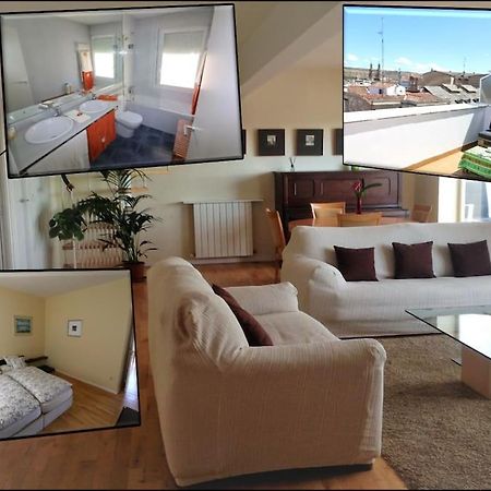 Atico Centro Logrono Vistas Y Garaje Apartment ภายนอก รูปภาพ